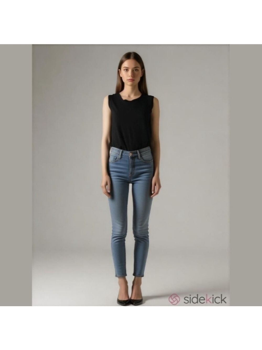 Sandro sheer back tee